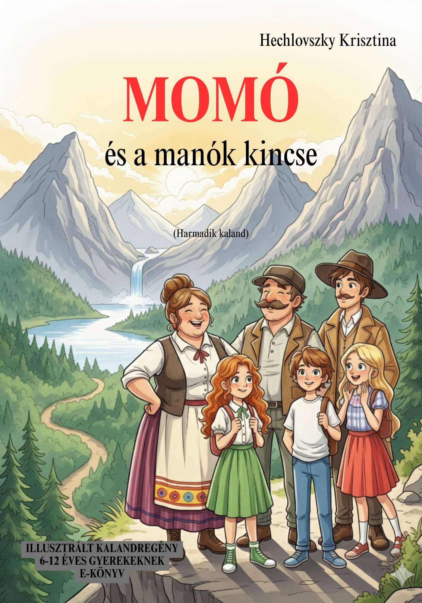 Momó és a manók kincse e-könyv borítókép