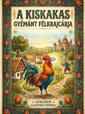 A kiskakas gyémánt félkrajcárja - letölthető népmese -borítókép