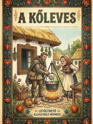 A kőleves - letölthető illusztrált népmese - borítókép