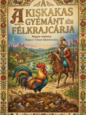 A kiskakas gyémánt félkrajcárja -Magyar népmese - Magyar-Német tükörfordítás - Borítókép